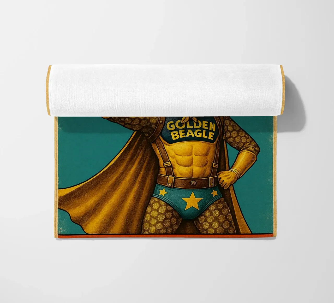 STRANGE LEGENDS THE GOLDEN BEAGLE - Fresh Supes On The Block telo mare da Vintage Van Gogh