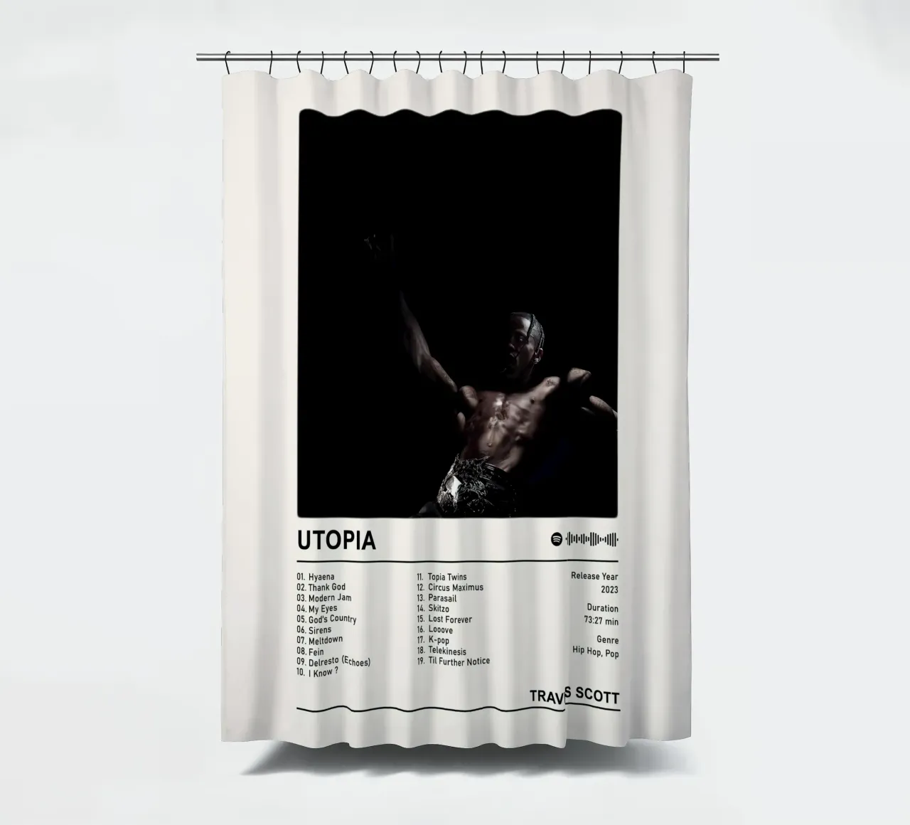 Utopia tenda da doccia da Booth Jordan