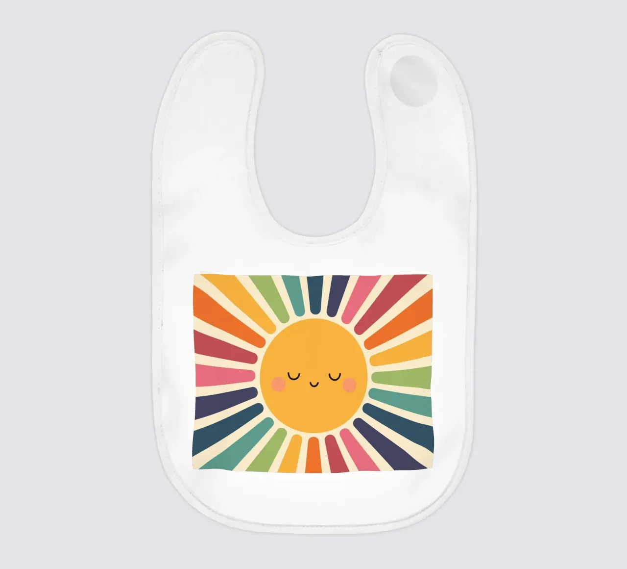 Sorriso solare bavaglino da Andy Westface
