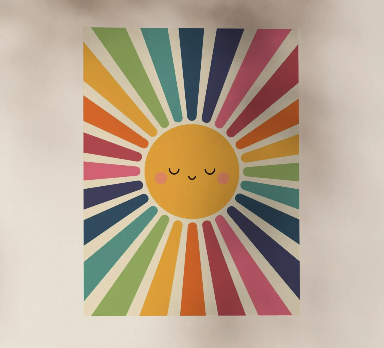 Sorriso solare pellicola backlit da Andy Westface