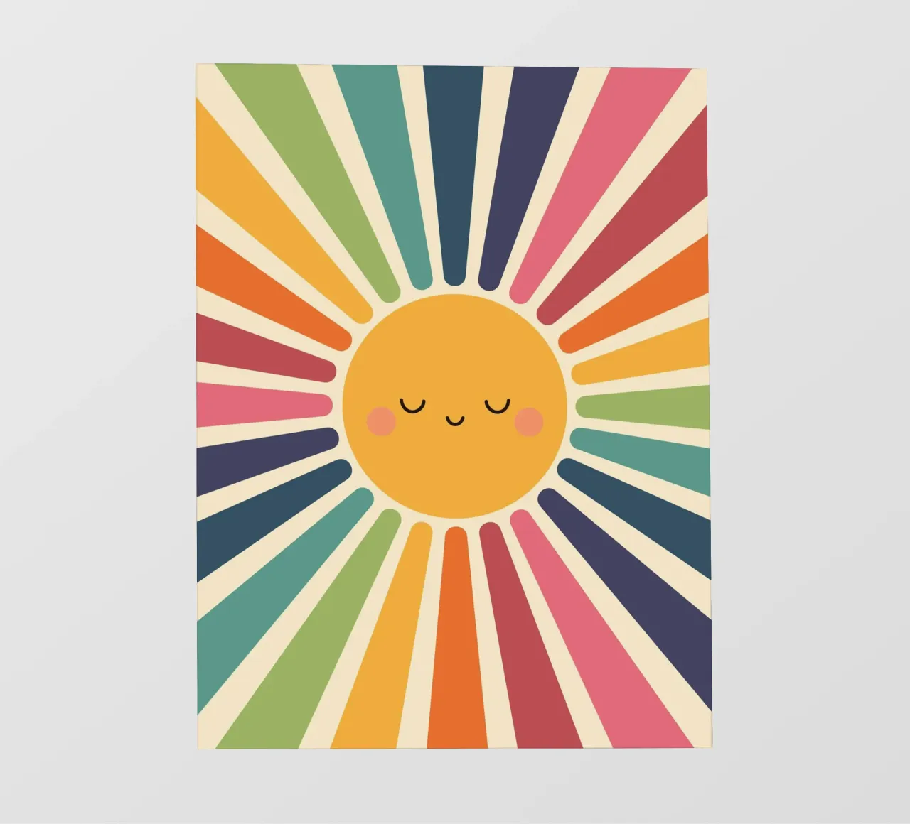Sorriso solare pellicola backlit da Andy Westface