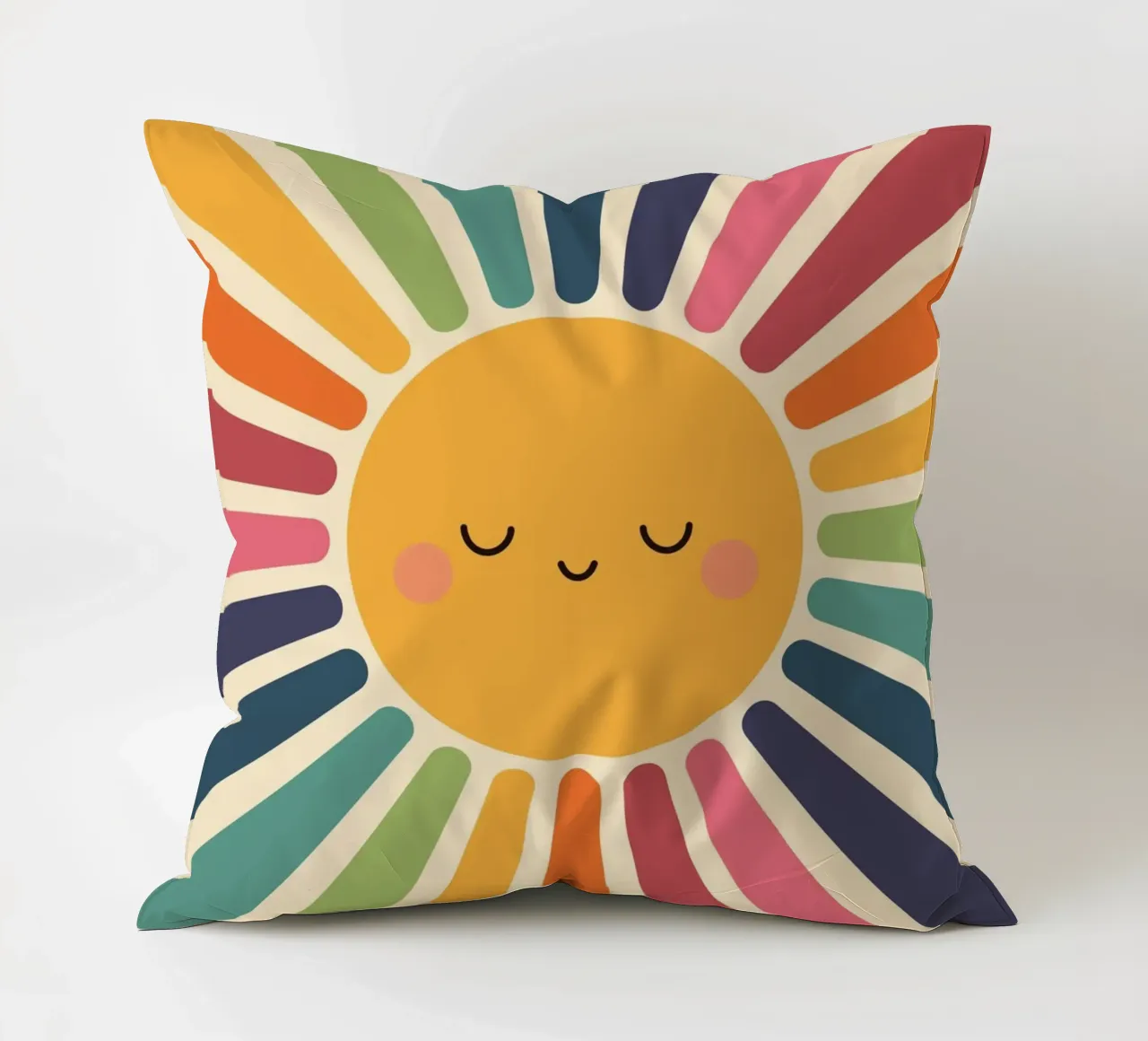 Sorriso solare cuscino da Andy Westface