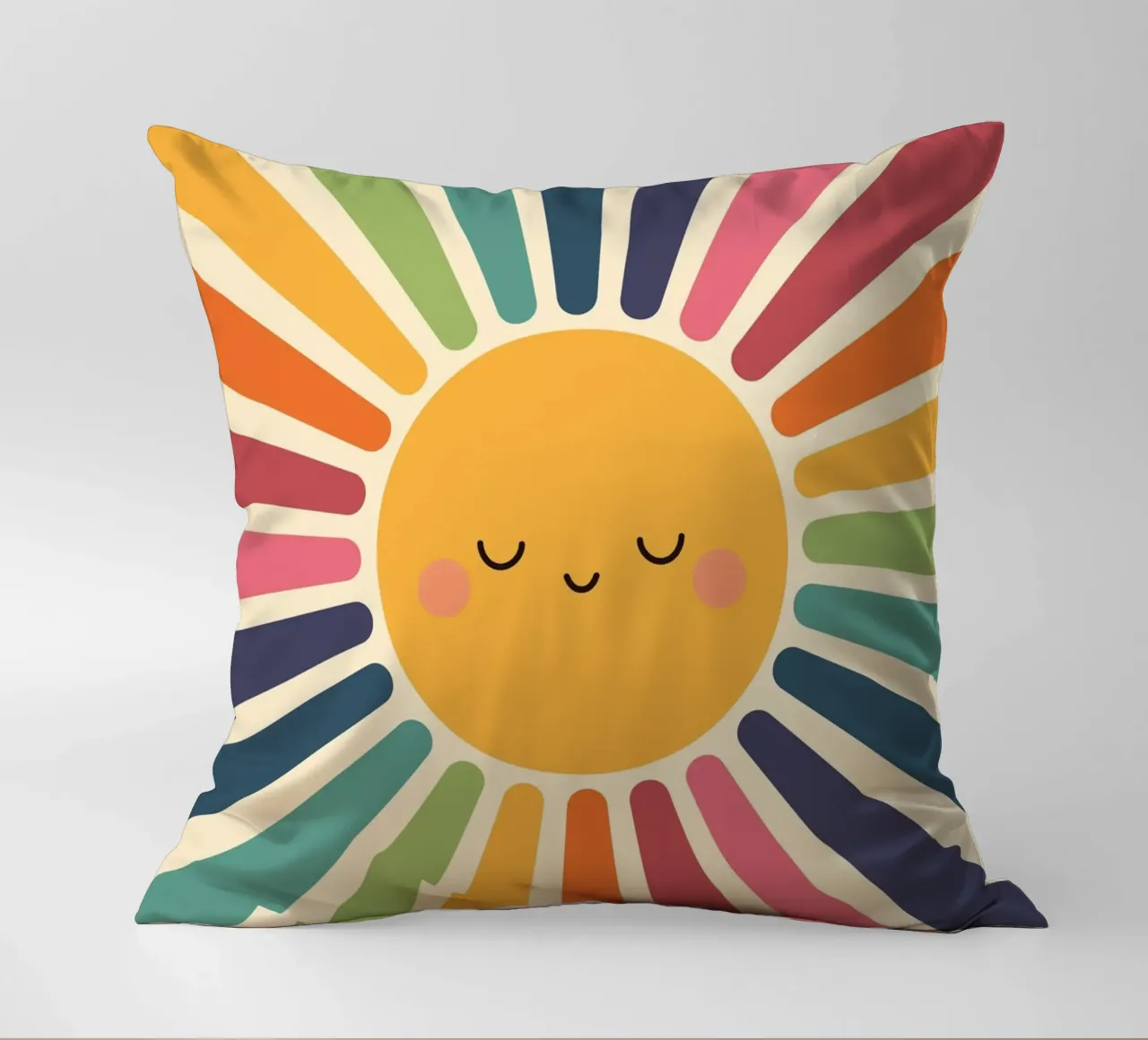 Sorriso solare cuscino da Andy Westface