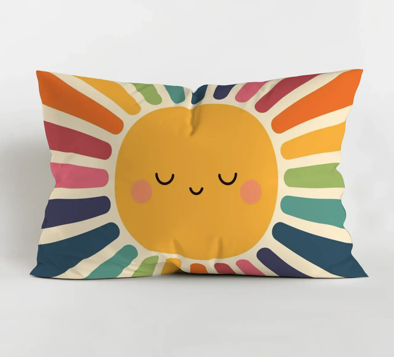 Sorriso solare cuscino da Andy Westface