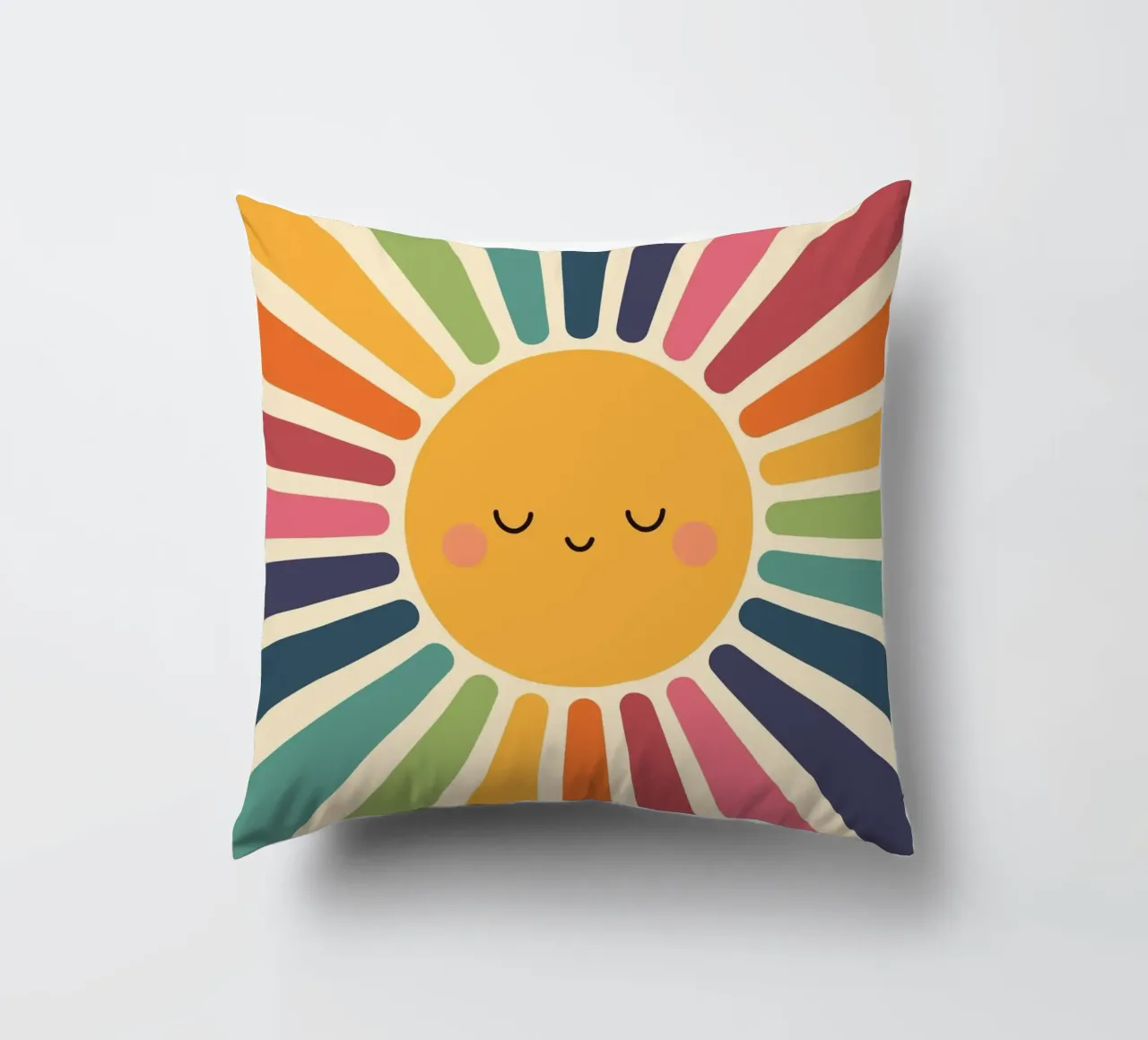 Sorriso solare cuscino da Andy Westface