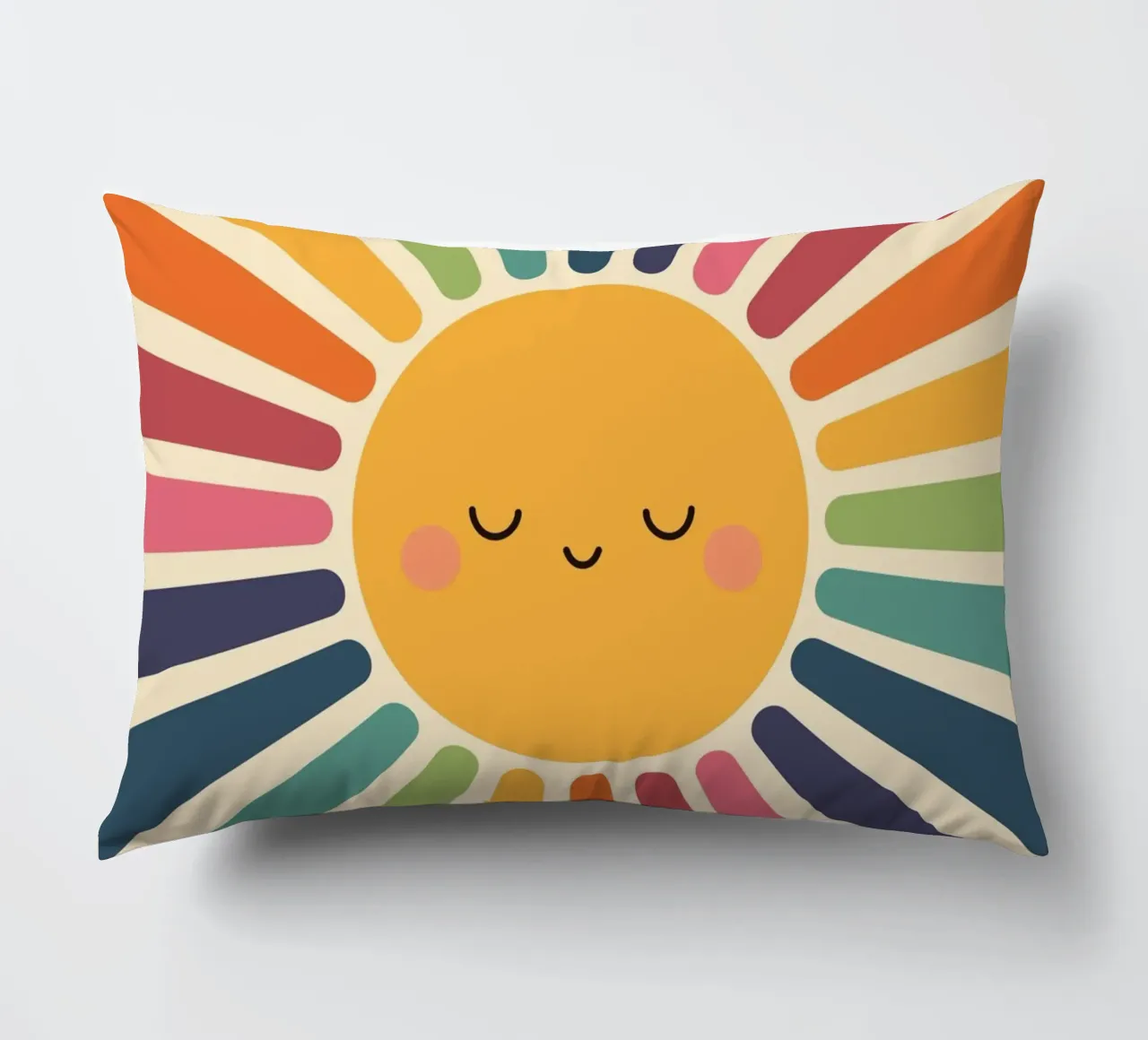 Sorriso solare cuscino da Andy Westface
