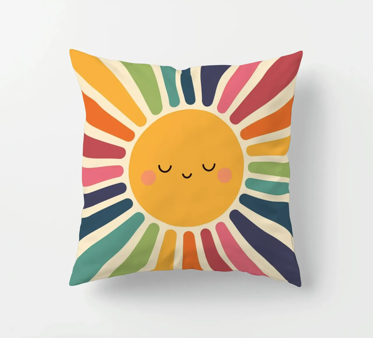 Sorriso solare cuscino da Andy Westface