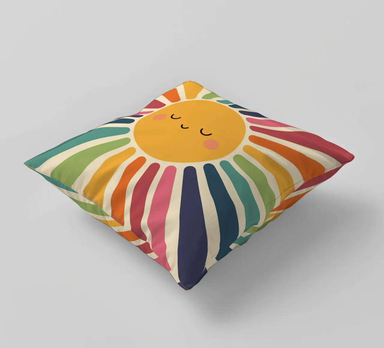 Sorriso solare cuscino da Andy Westface