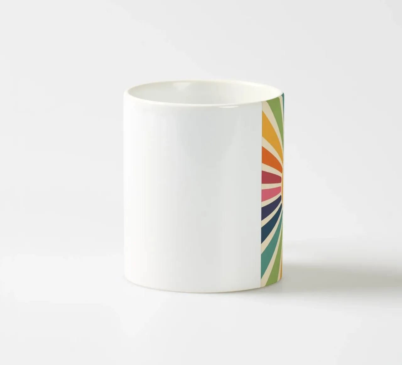Sorriso solare tazza in ceramica da Andy Westface
