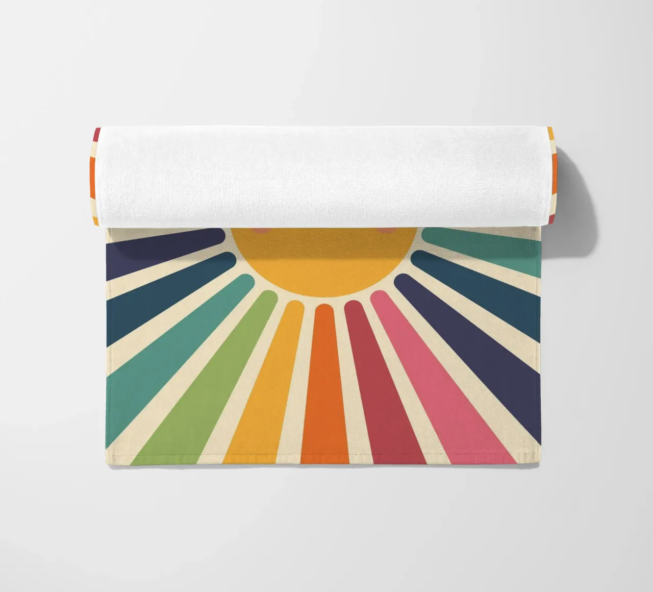 Sorriso solare telo mare da Andy Westface