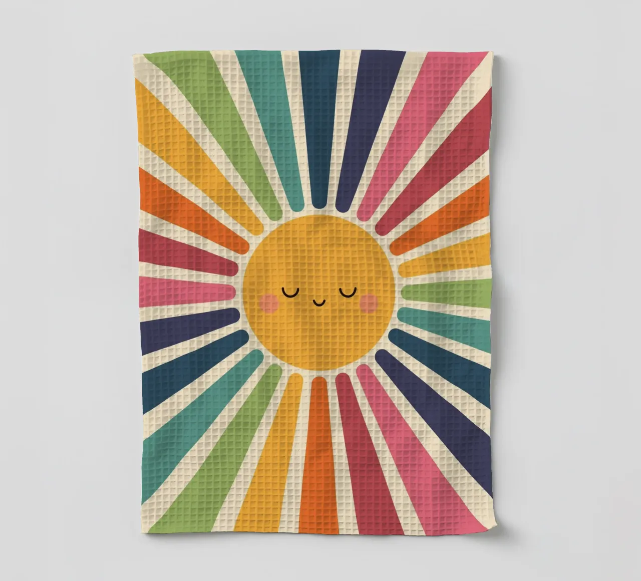 Sorriso solare canovaccio da cucina da Andy Westface