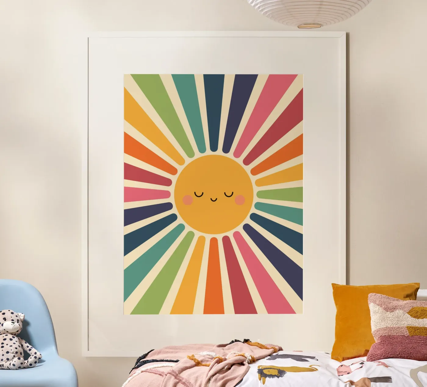 Sonniges Lächeln Poster von Andy Westface