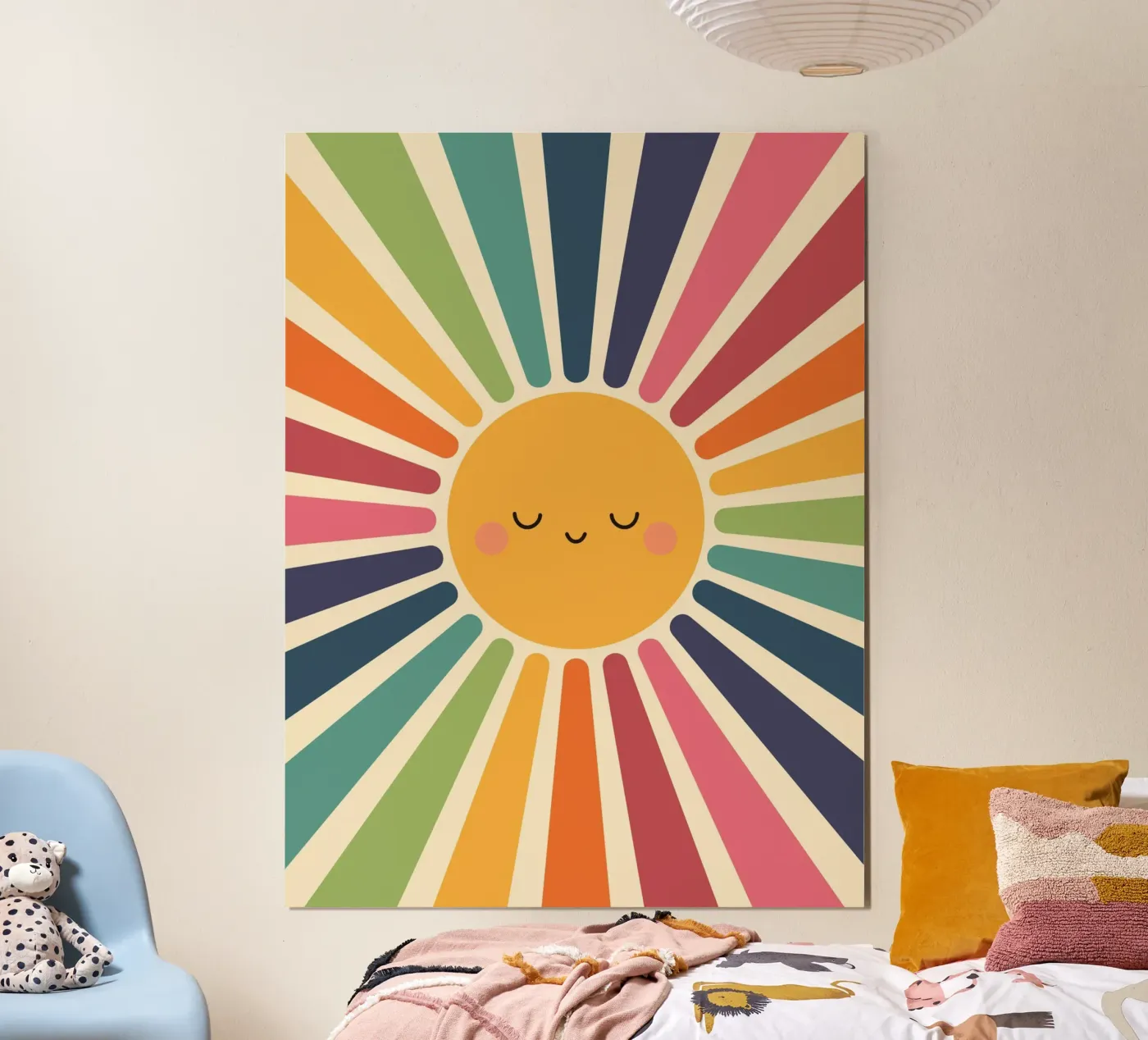 Sonniges Lächeln Poster von Andy Westface