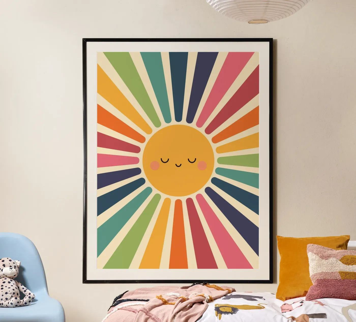 Sonniges Lächeln Poster von Andy Westface