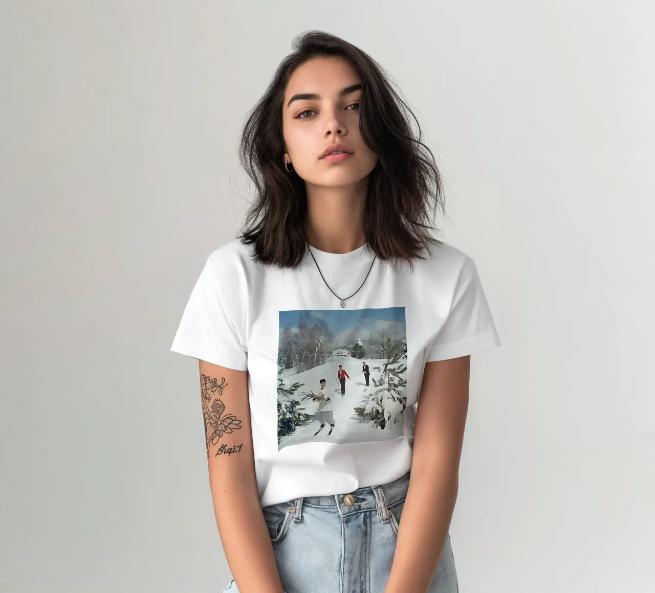 Camerieri di sci t-shirt da gibsonedgar