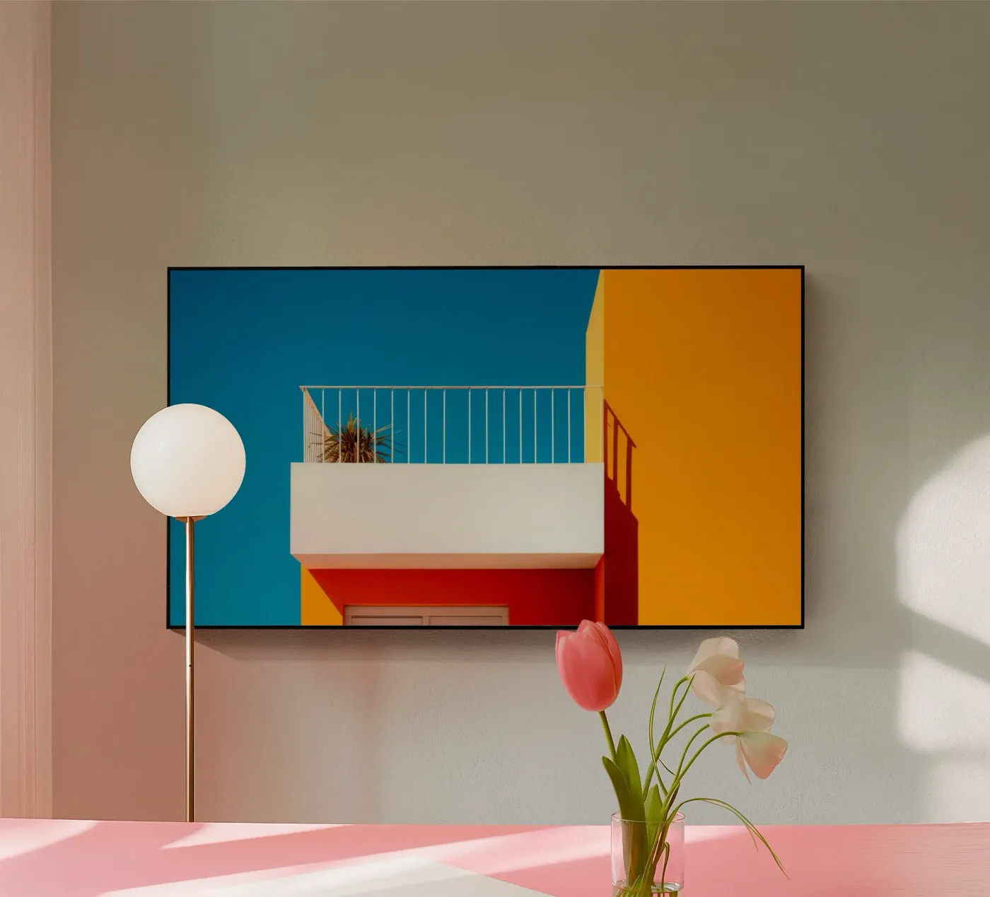 Balcon 2 plexiglas de Affiches Minimalistes