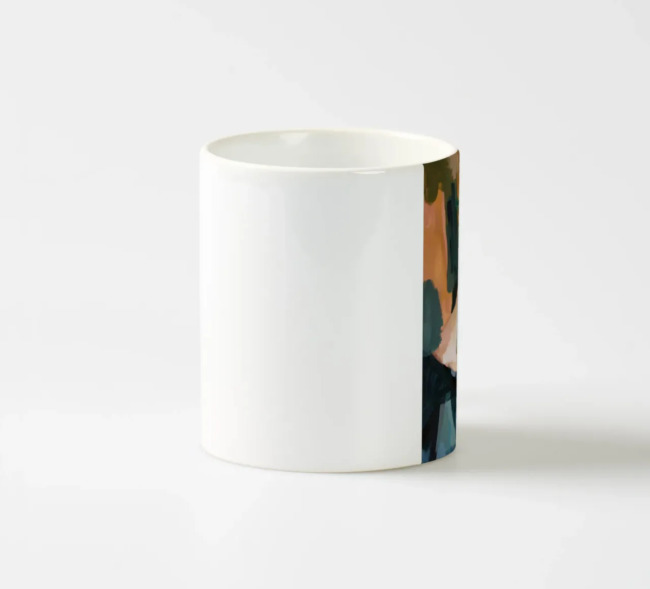 Sentiero dei colori silenziosi tazza in ceramica da DaarbyN