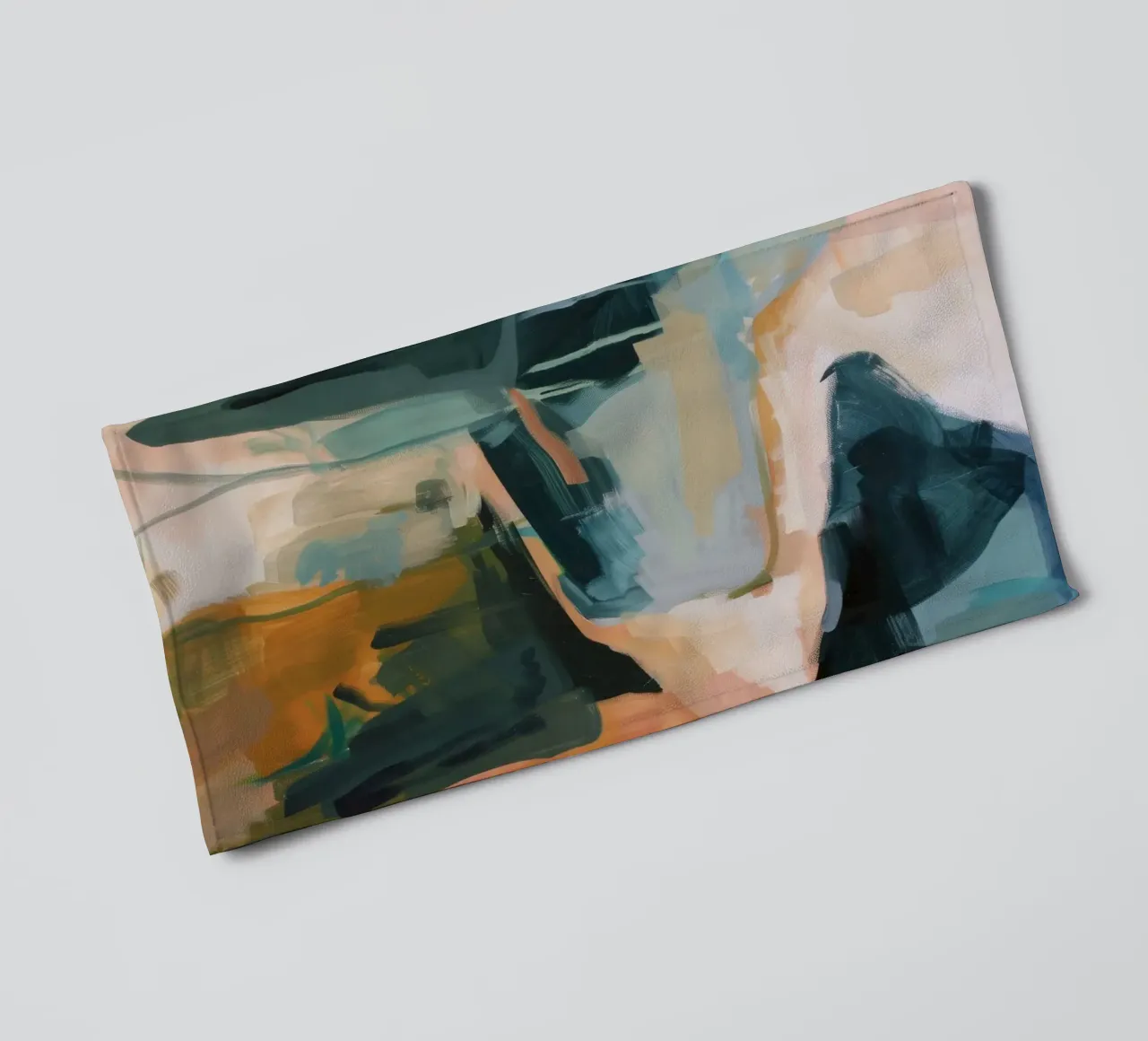 Path Through Silent Colors towel by DaarbyN