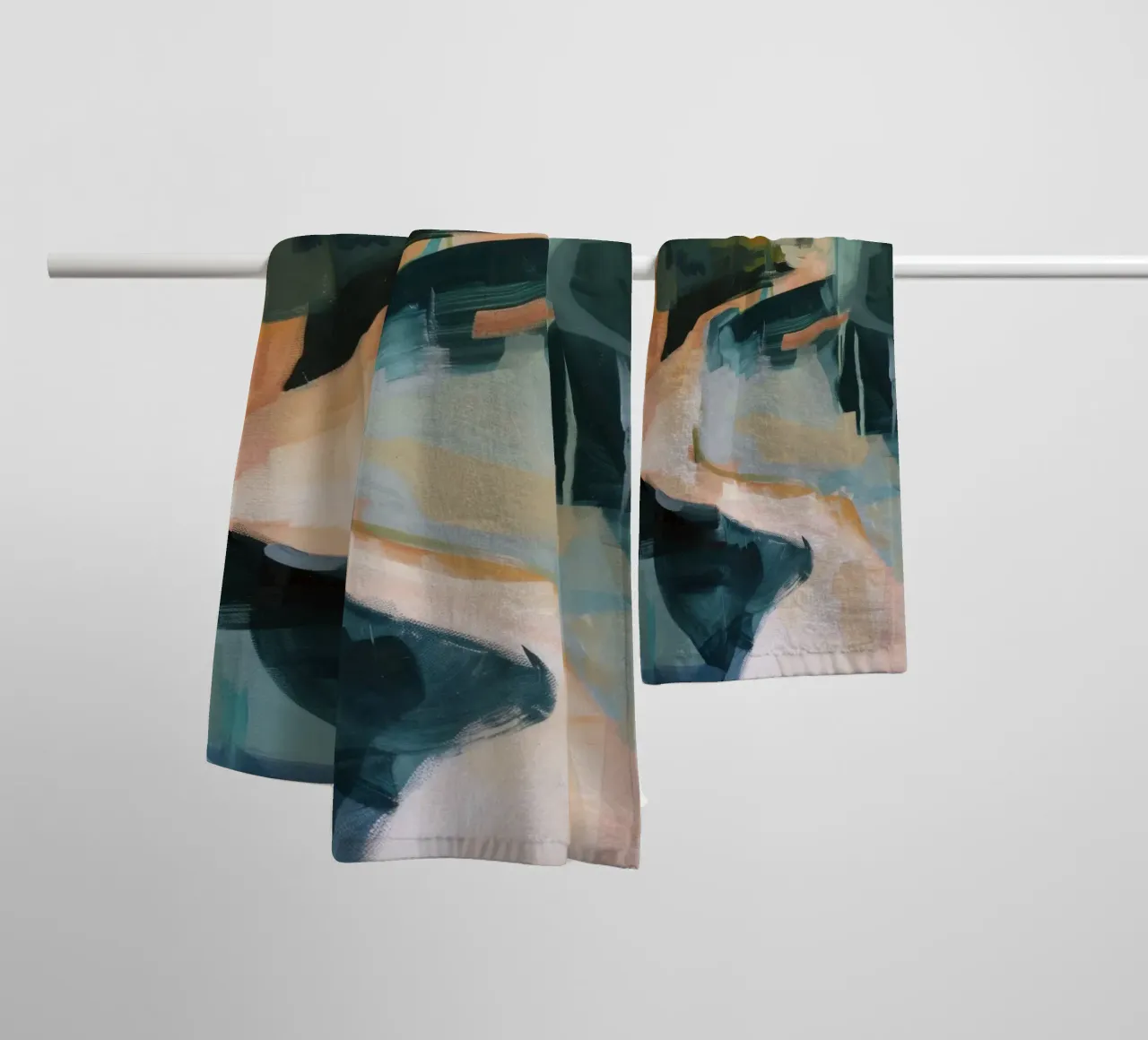 Path Through Silent Colors towel by DaarbyN