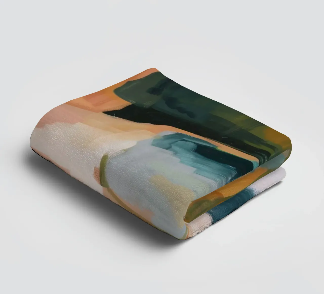 Path Through Silent Colors towel by DaarbyN