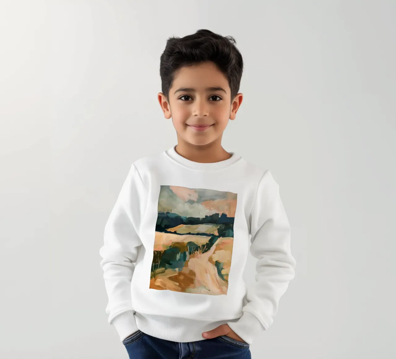 Orizzonte d'oro felpa bambino da DaarbyN