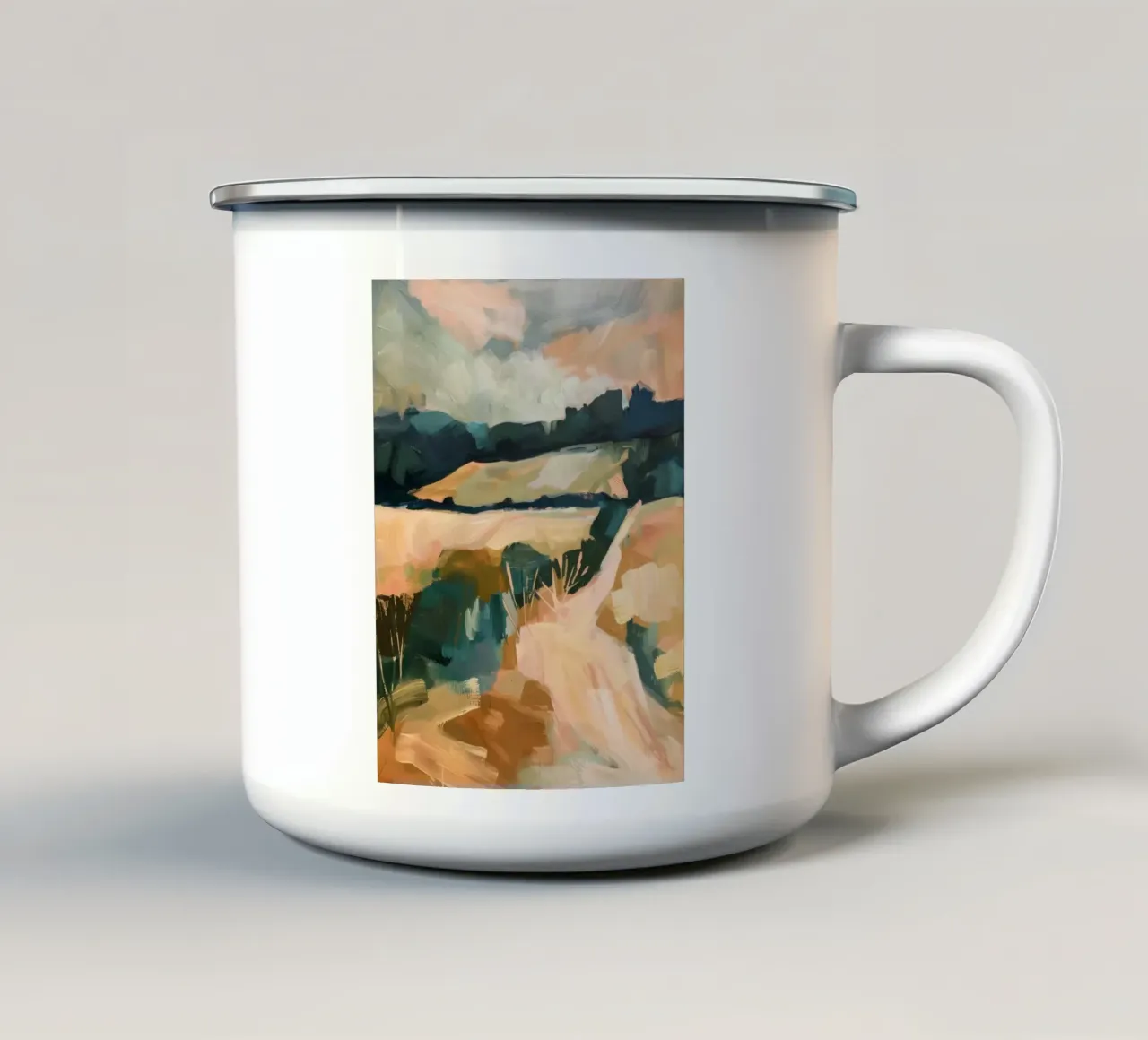 Orizzonte d'oro tazza in smalto da DaarbyN