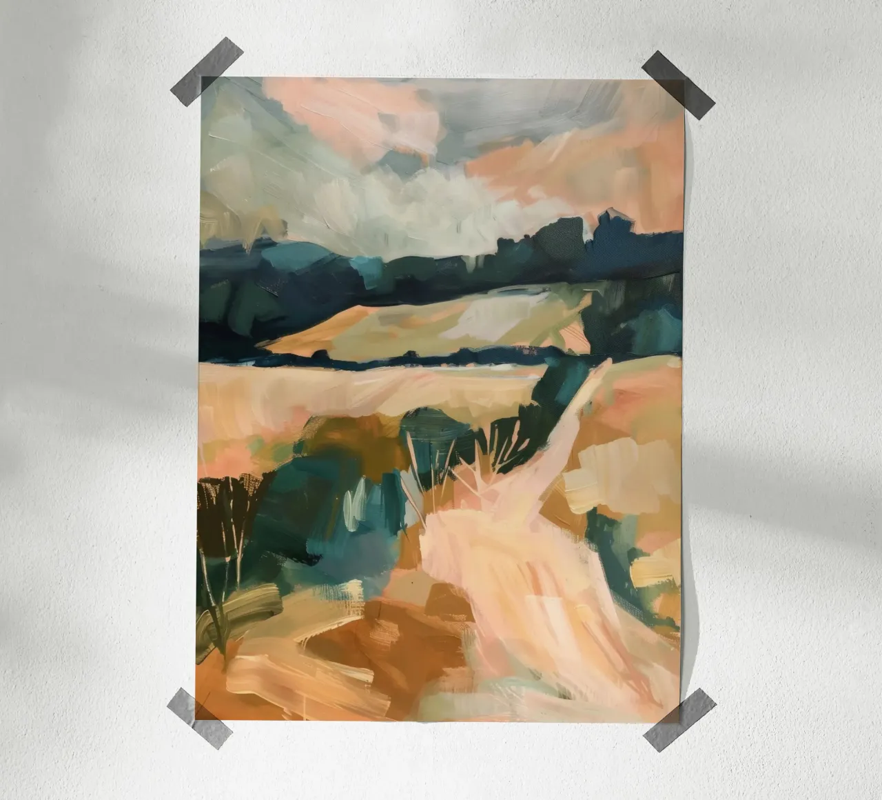Orizzonte d'oro carta hahnemühle da DaarbyN