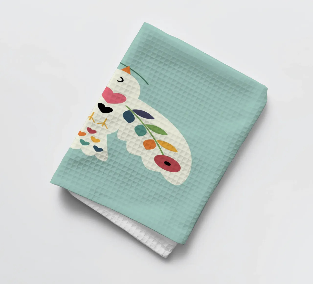 Fortuna Pace Amore canovaccio da cucina da Andy Westface
