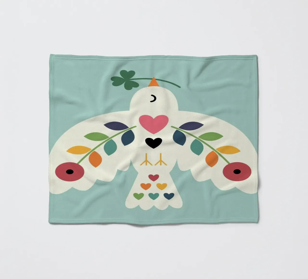 Fortuna Pace Amore coperta in pile da Andy Westface