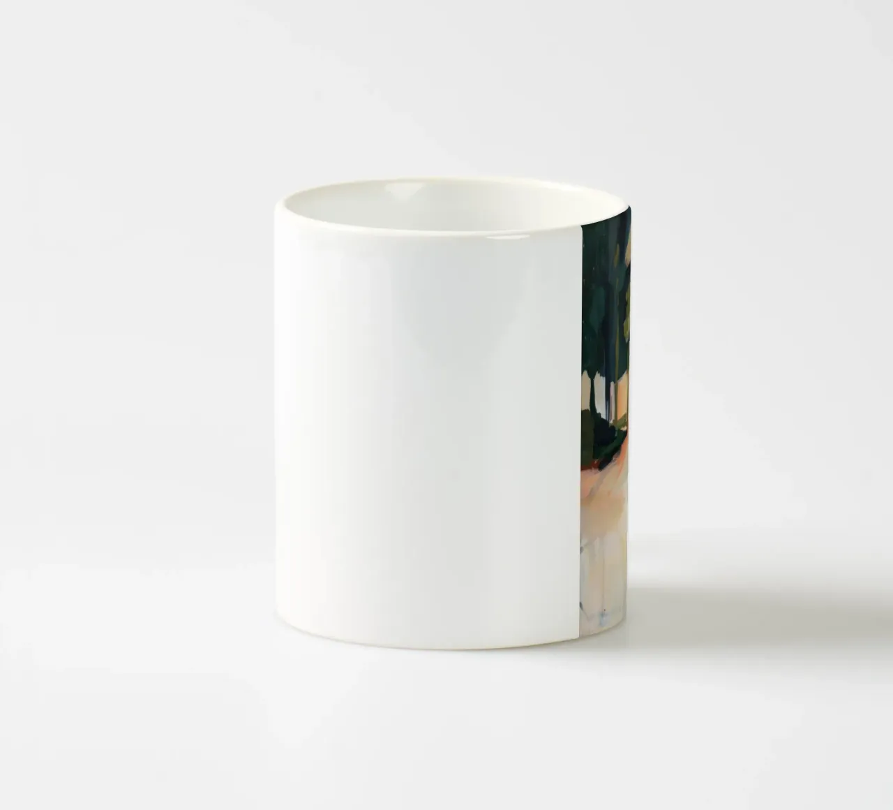 Paesaggio astratto tazza in ceramica da DaarbyN