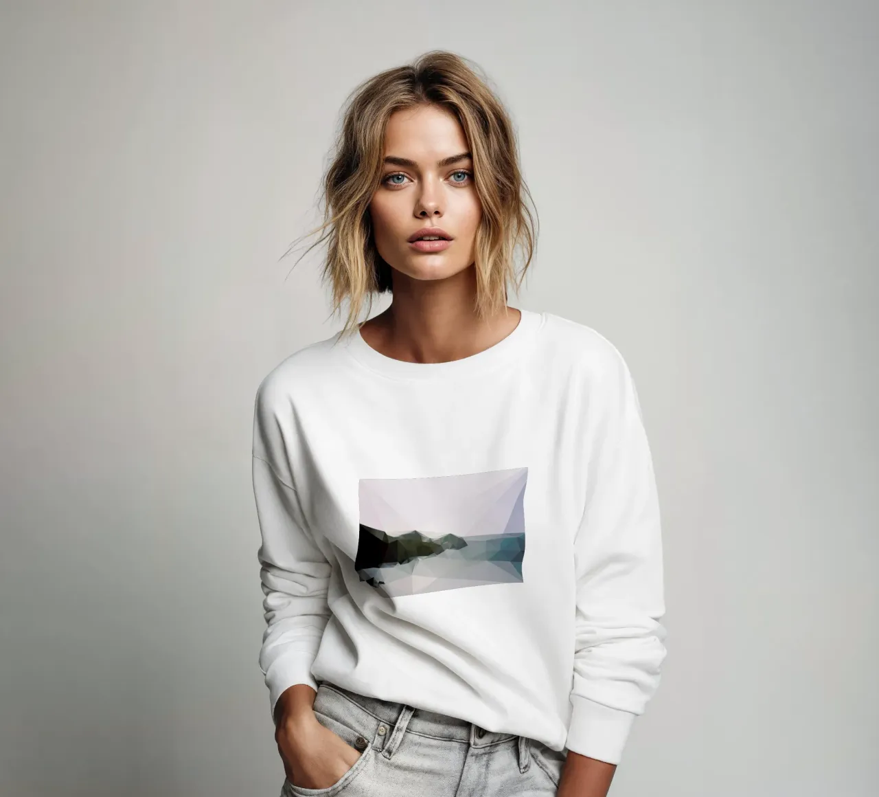 Ocean view sweatshirt by Three Of The Possessed