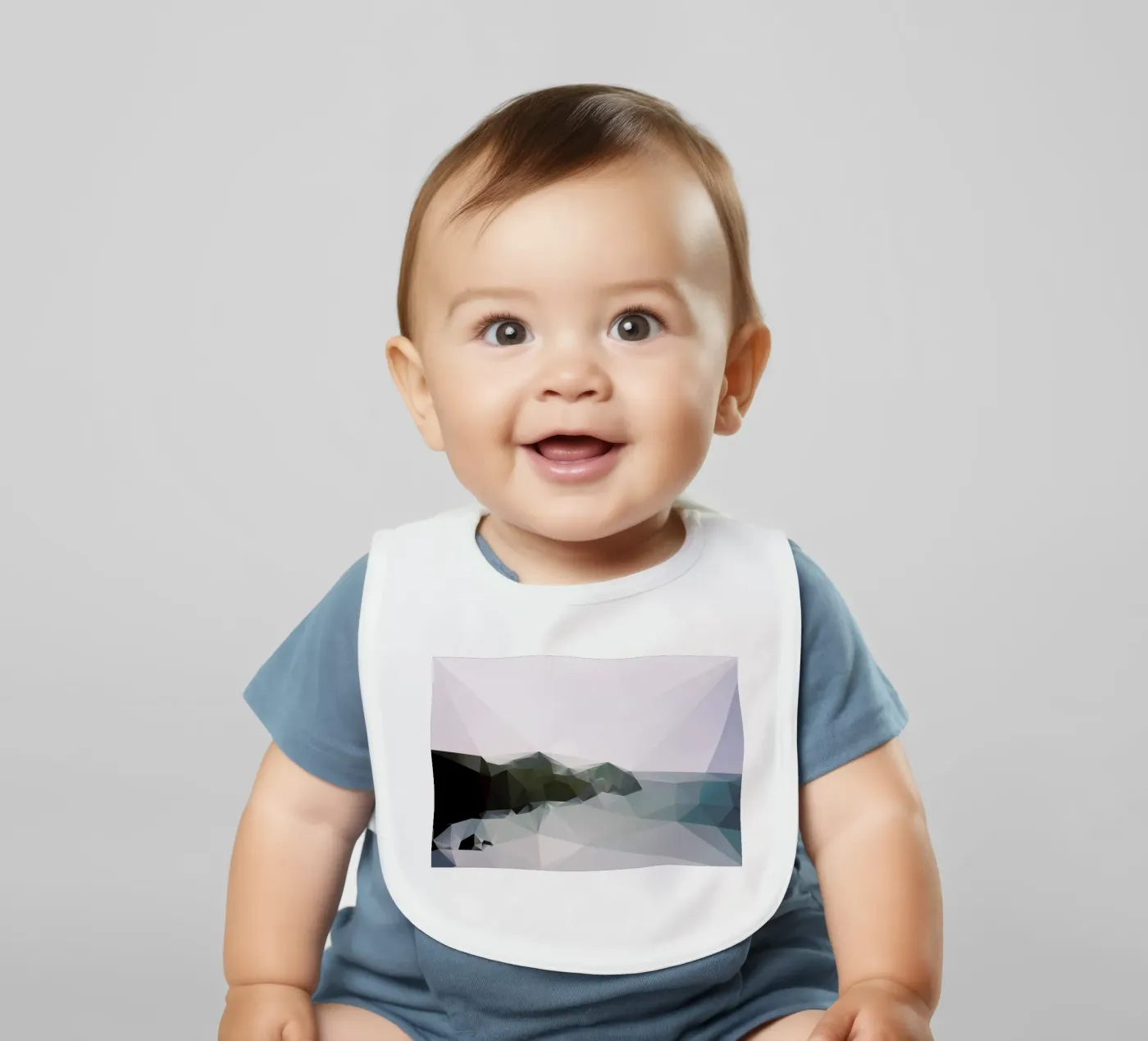 Ocean view Babylätzchen von Three Of The Possessed