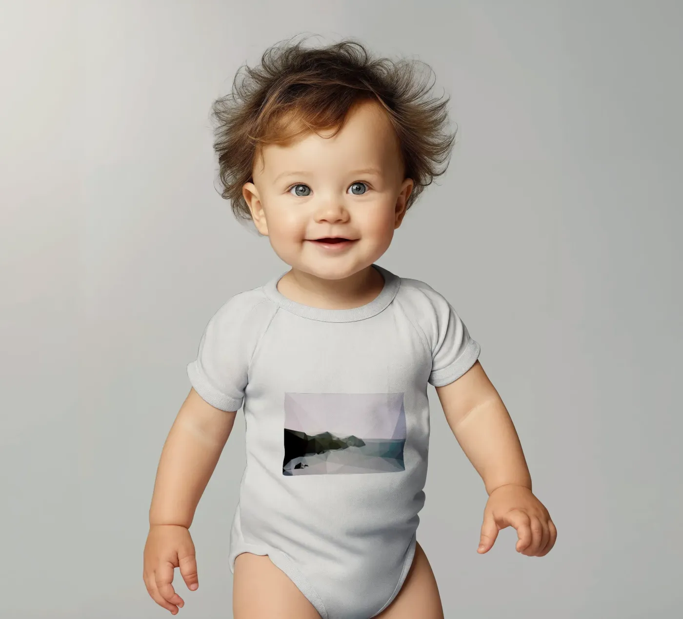 Ocean view Kurzarm Babybody von Three Of The Possessed