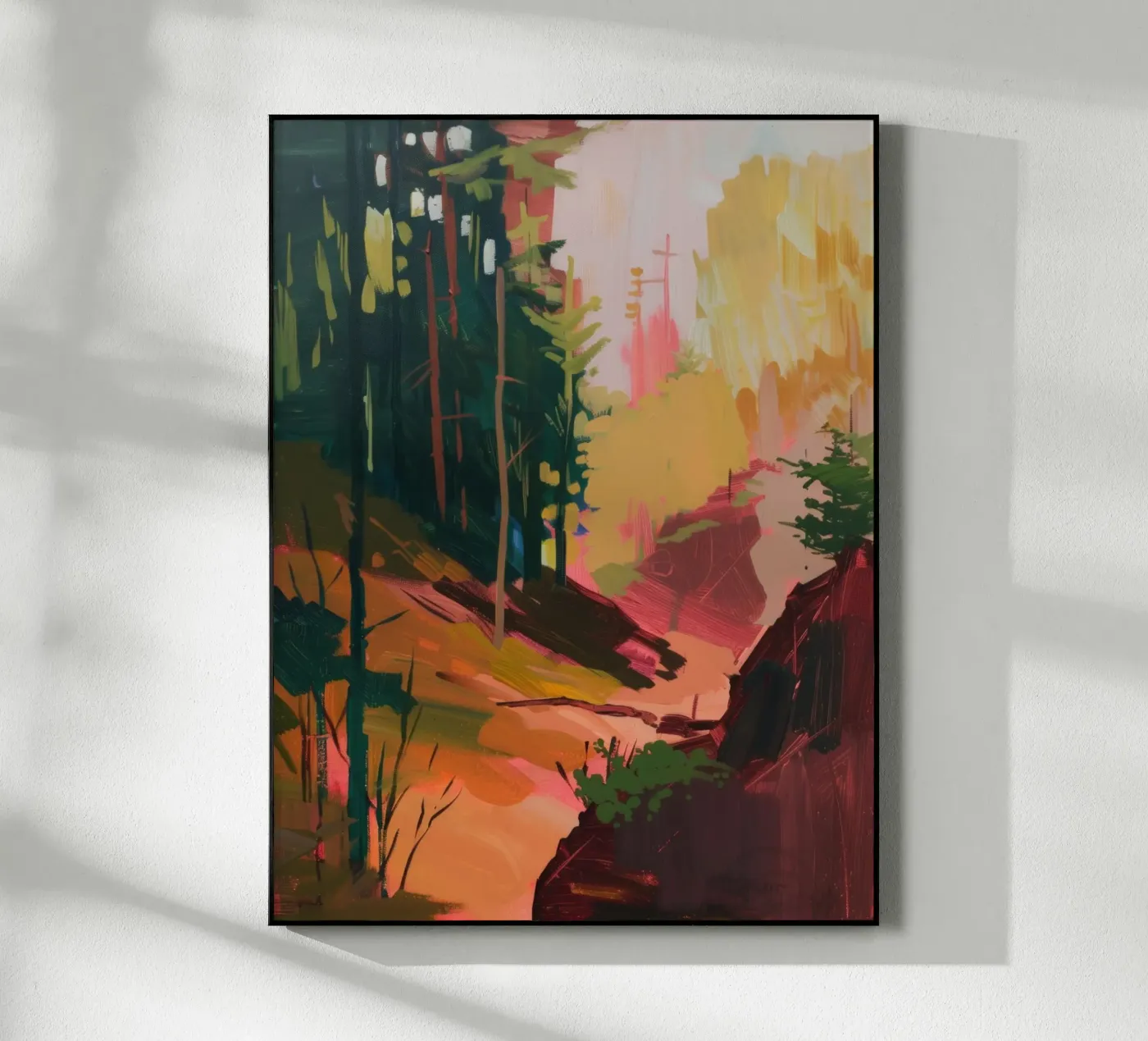 Bagliore della foresta plexiglass da DaarbyN