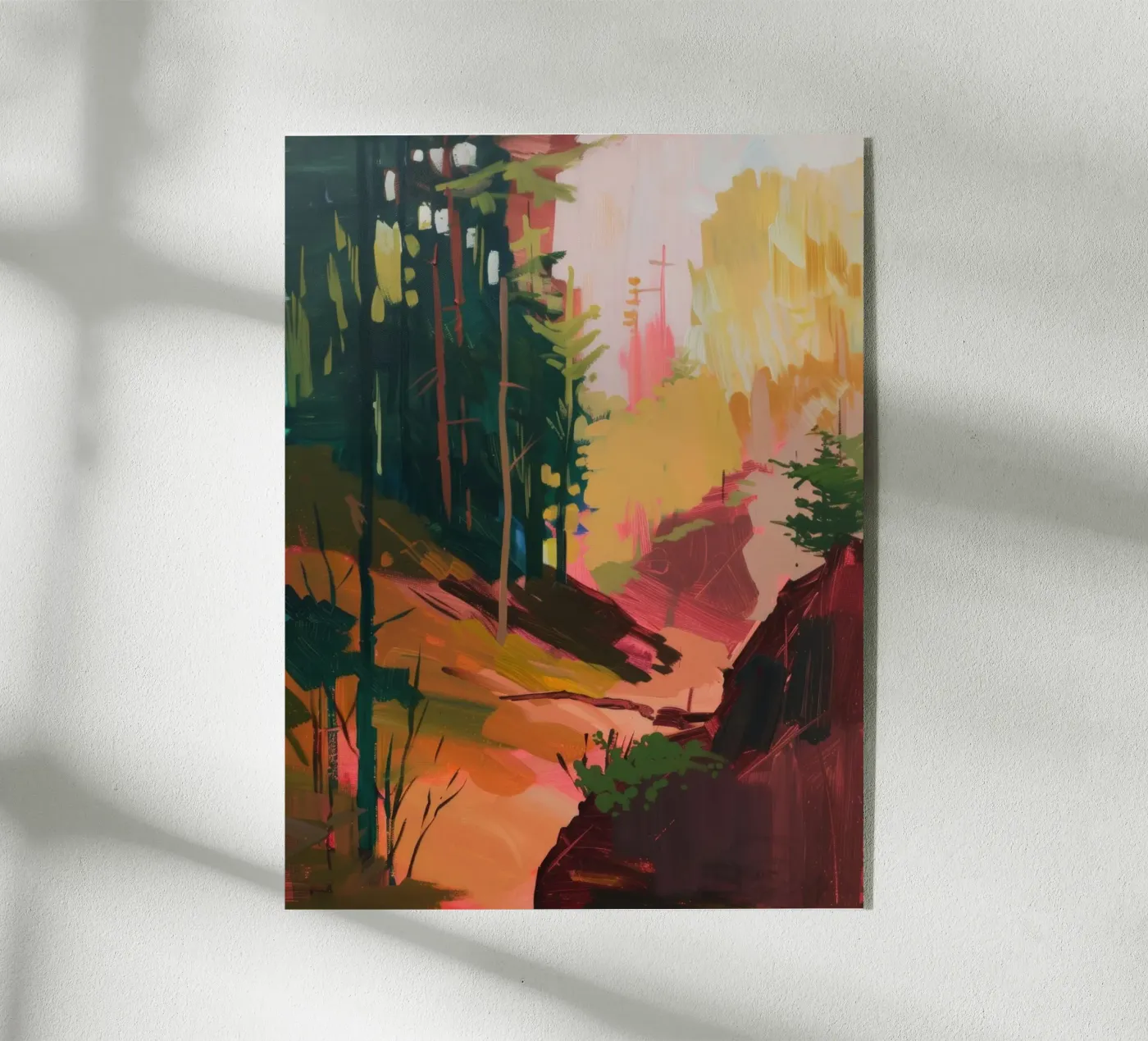 Bagliore della foresta plexiglass da DaarbyN