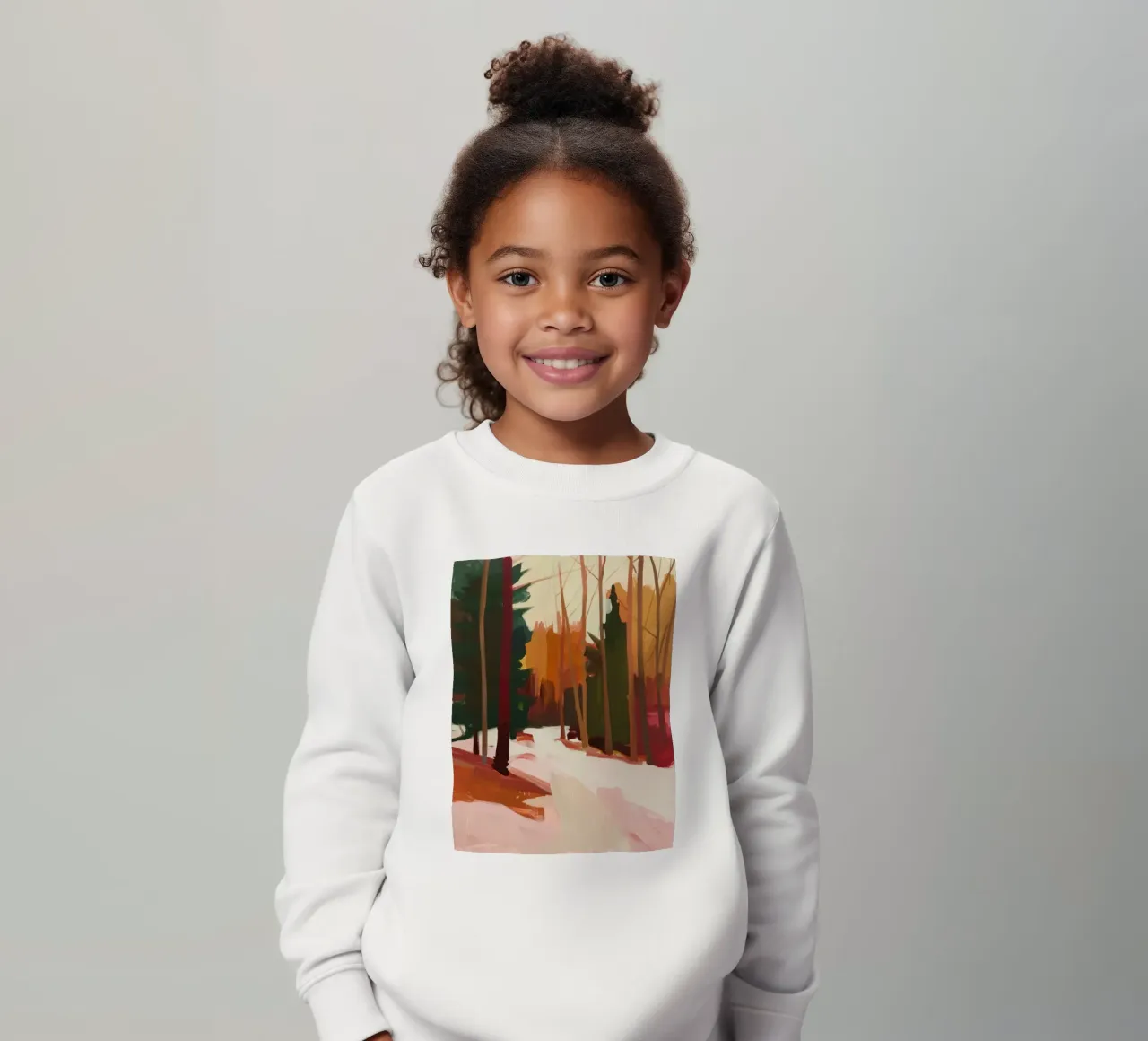 Foresta invernale felpa bambino da DaarbyN