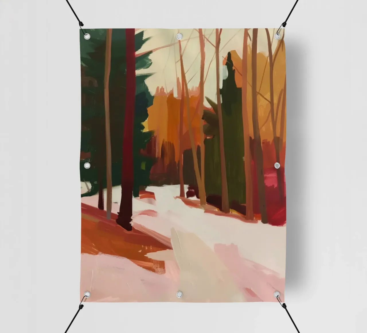 Foresta invernale telo in pvc da DaarbyN