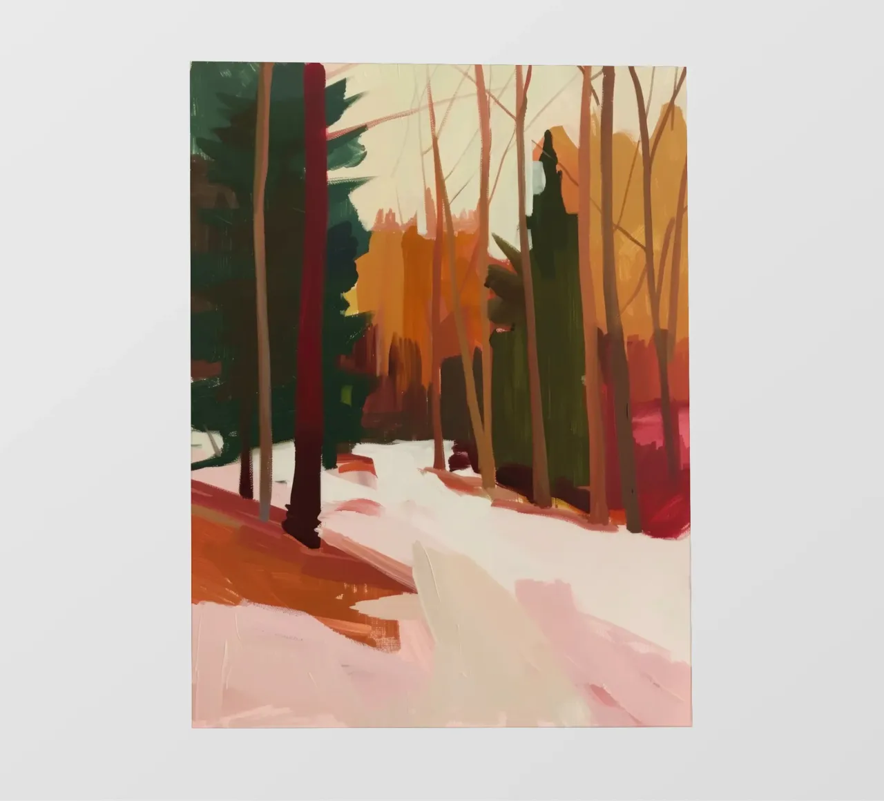 Foresta invernale telo in pvc da DaarbyN