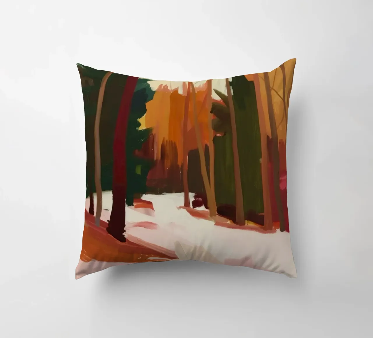 Foresta invernale cuscino da DaarbyN