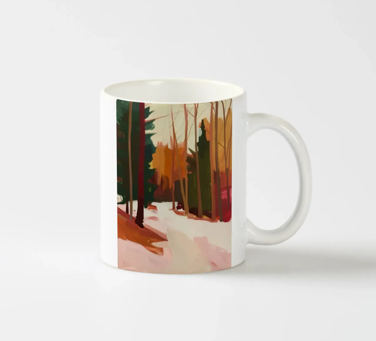 Foresta invernale tazza in ceramica da DaarbyN