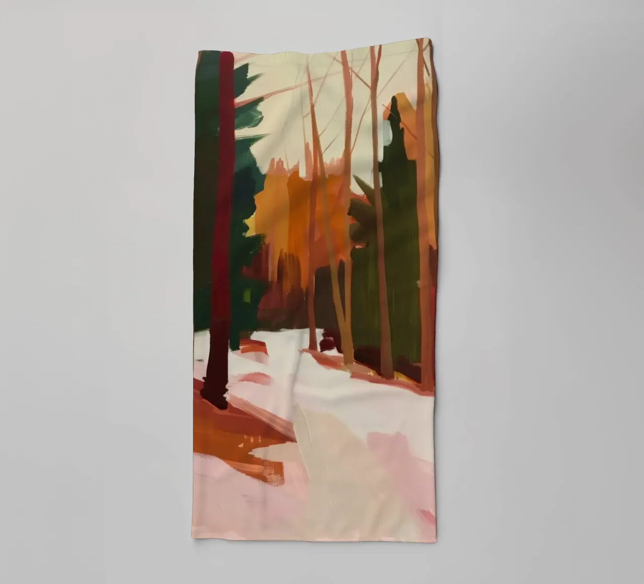 Foresta invernale asciugamano da bagno da DaarbyN