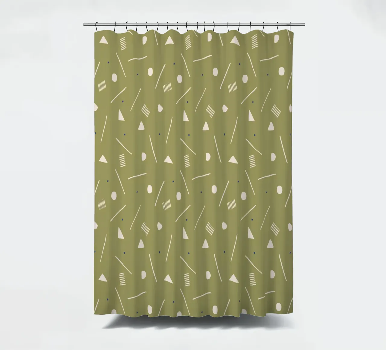 Àlex Roda - Scandi Confetti tenda da doccia da The Artcircle