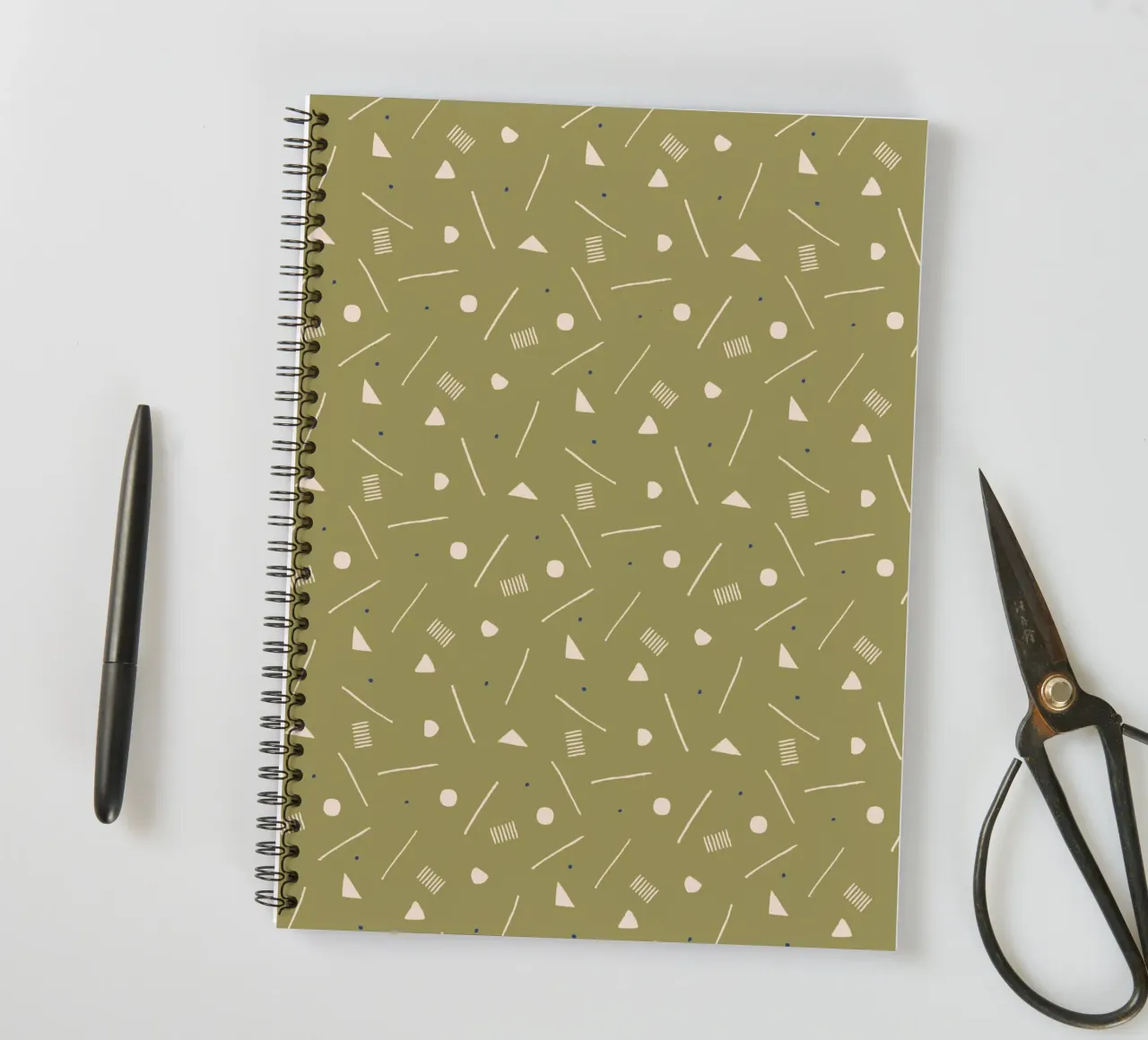 Àlex Roda - Scandi Confetti spiral notebook by The Artcircle