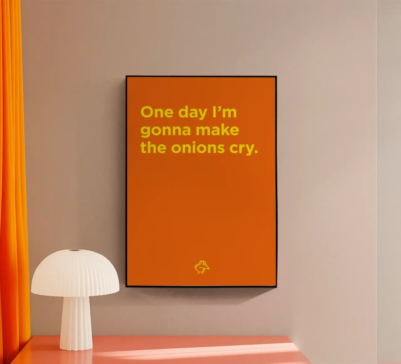 the onions cry plexiglass da Art Fart