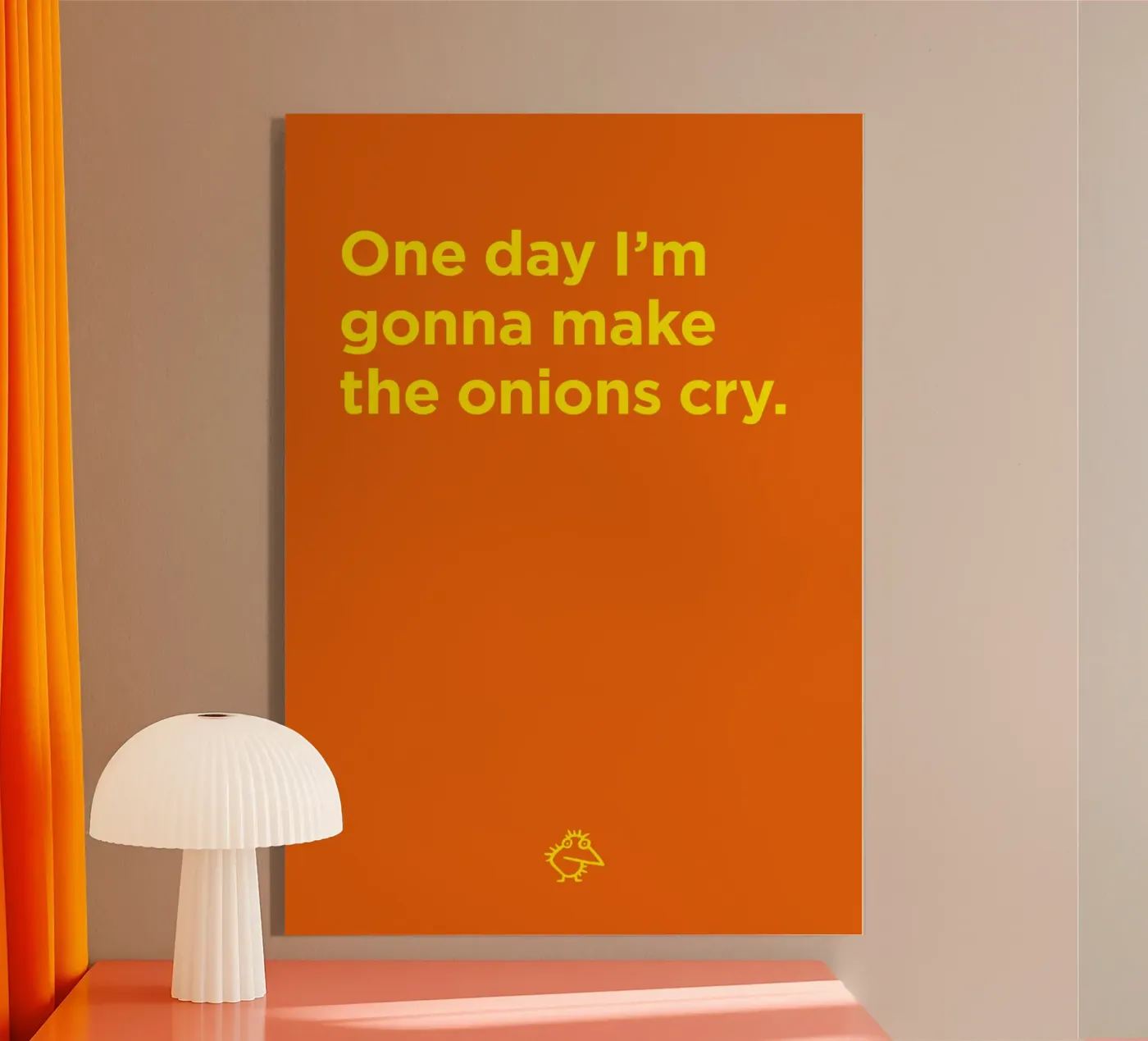 the onions cry plexiglass da Art Fart