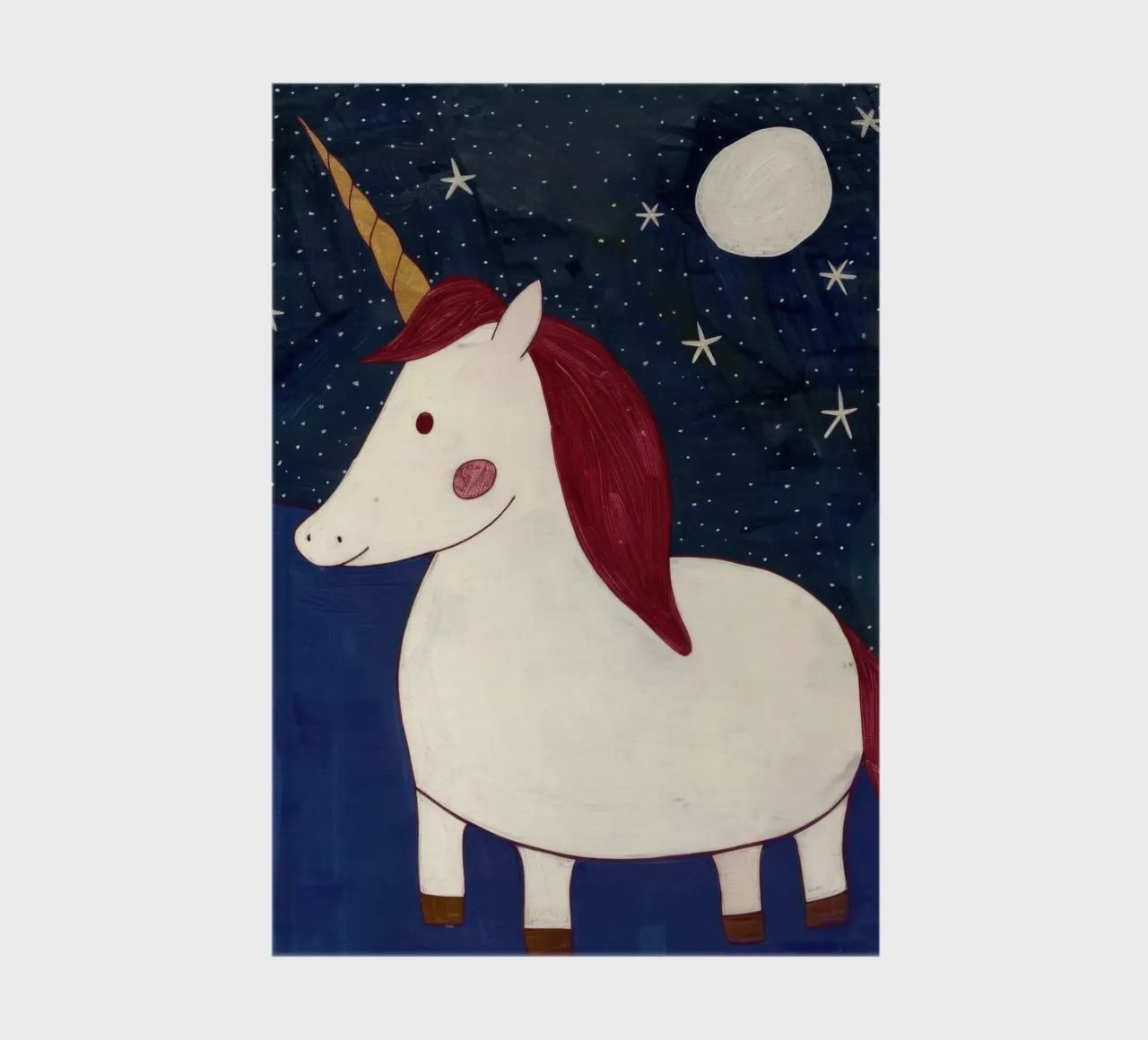 Moonlight Unicorn notebook by DaarbyN