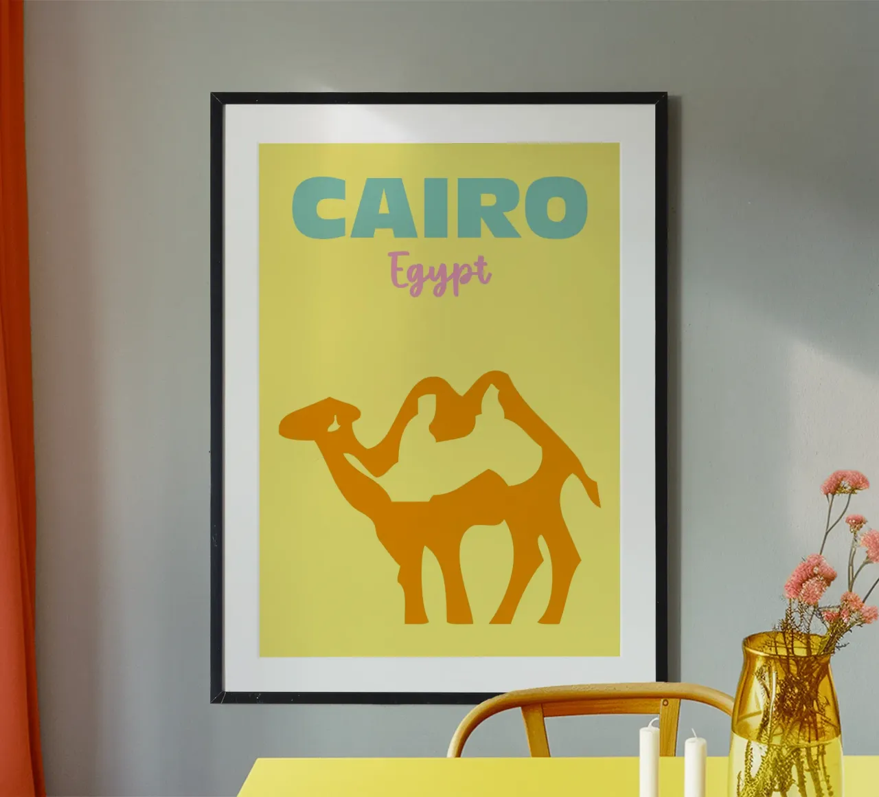 Kairo, Egypt poster da Art Fart