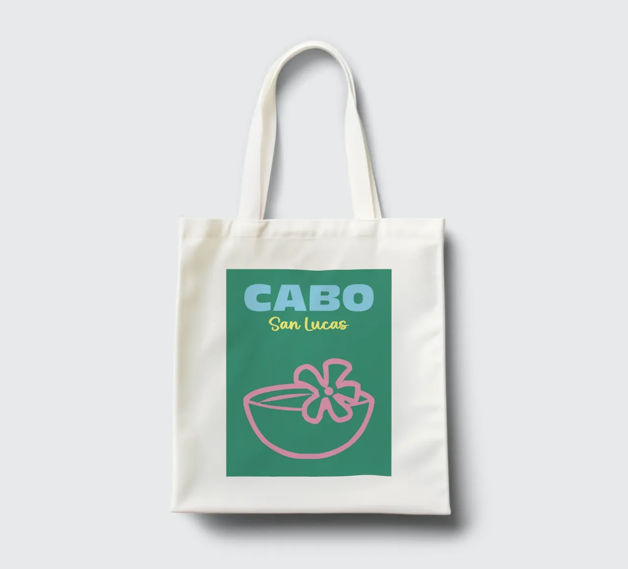 Cabo, San Lucas borsa in juta da Art Fart