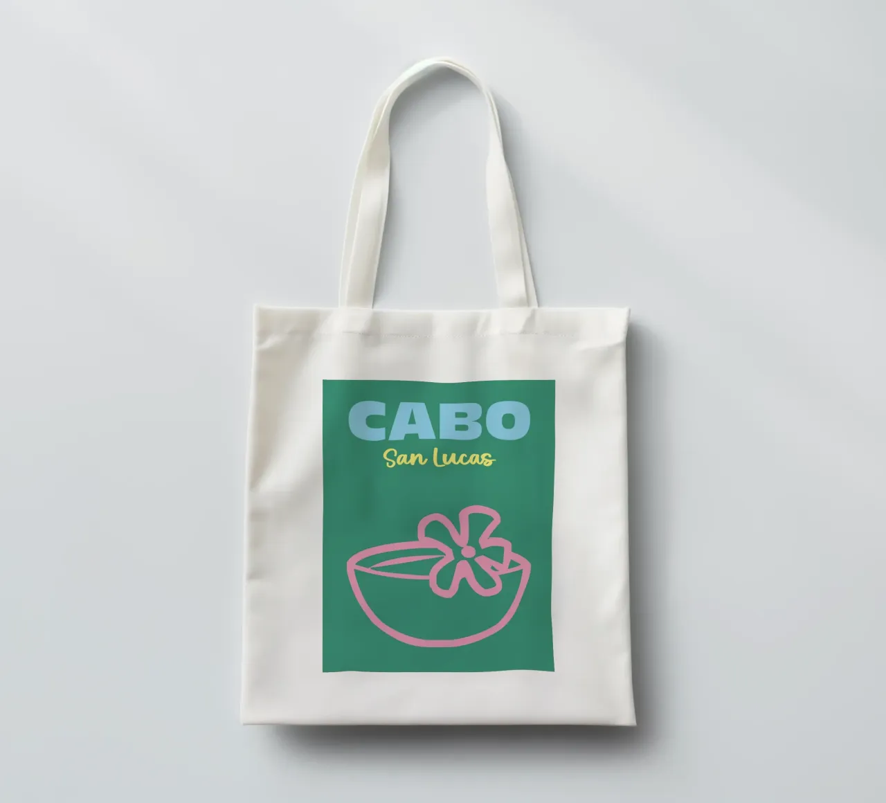 Cabo, San Lucas borsa in juta da Art Fart