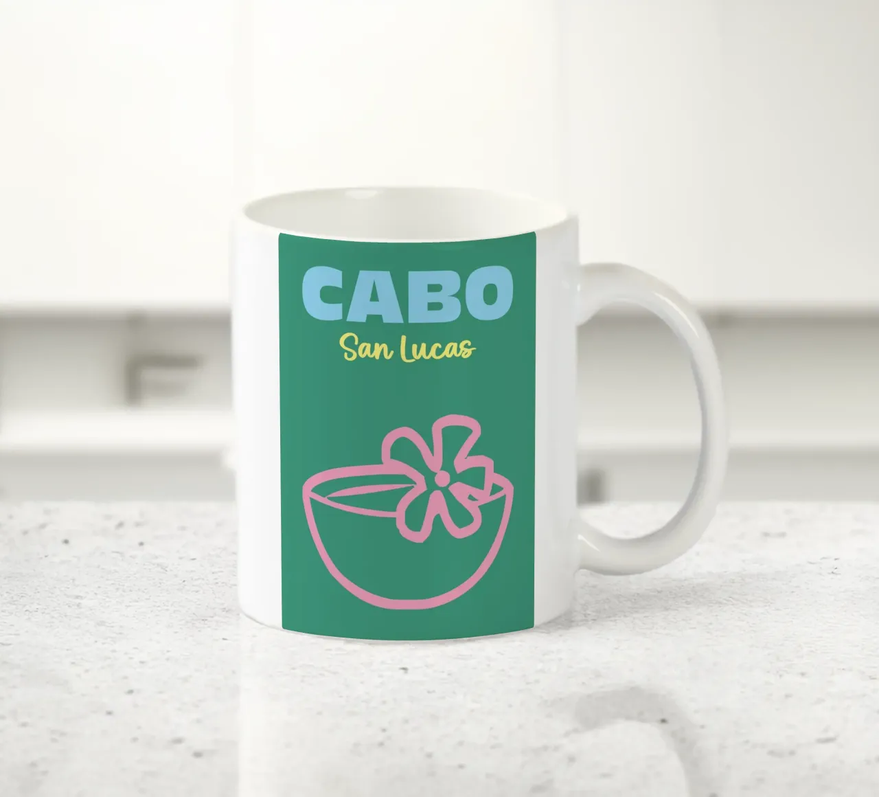 Cabo, San Lucas tazza in ceramica da Art Fart